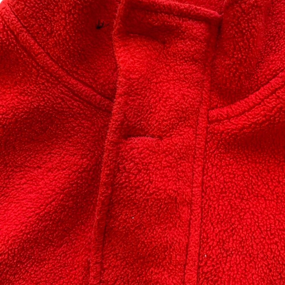Paco company vintage 90s fleece sweater sm/med red - Picture 8 of 8